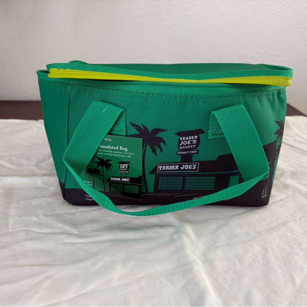 Trader Joe's Green Insulated Bag